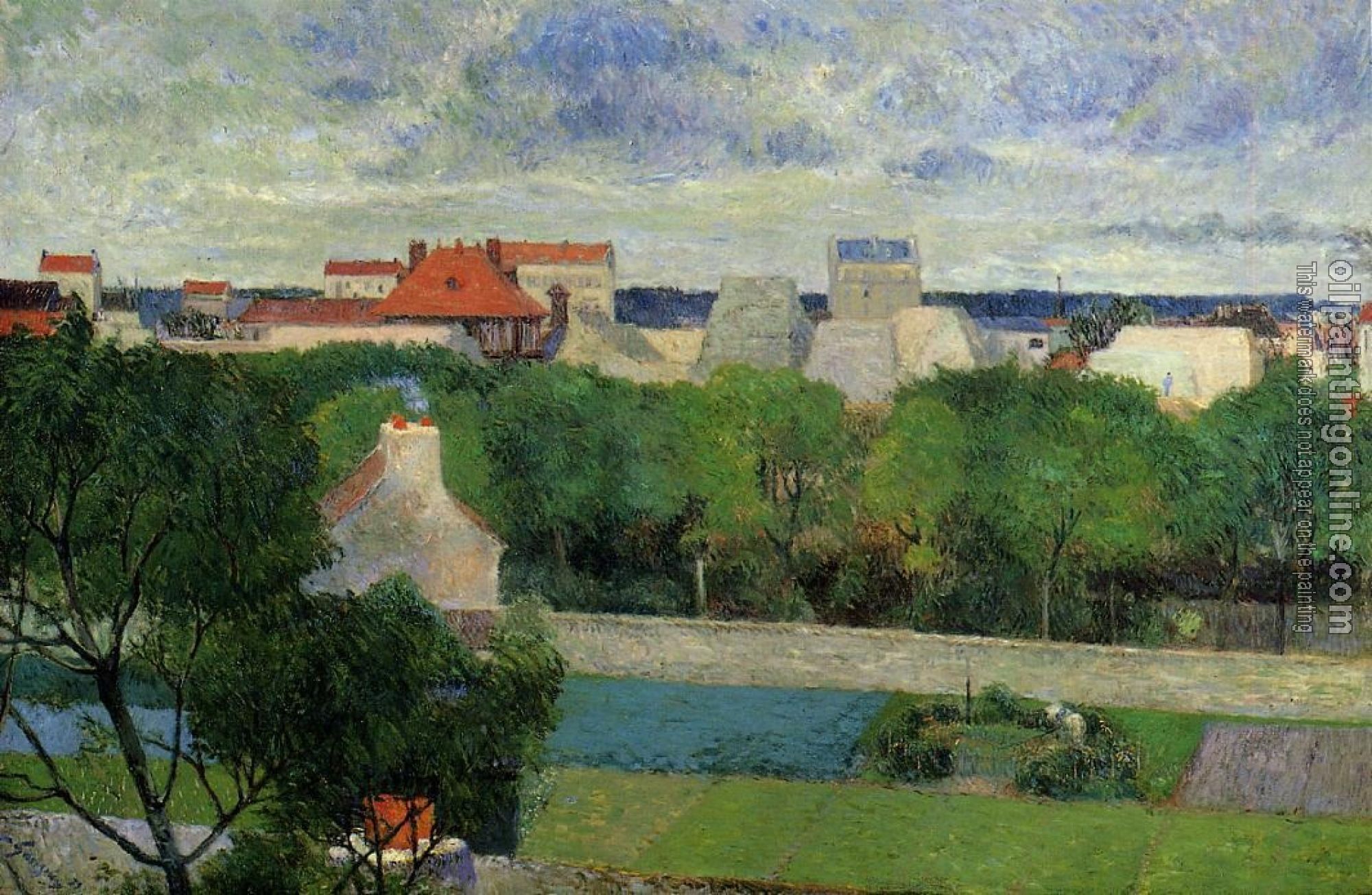 Gauguin, Paul - The Market Gardens of Vaugirard